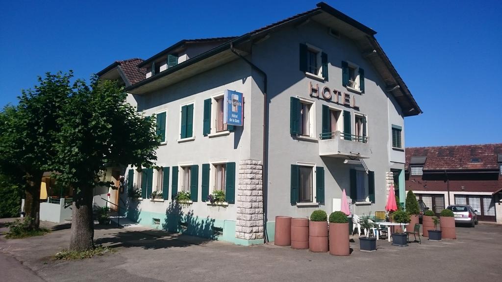 Hotel De La Gare, Vendlincourt Buitenkant foto